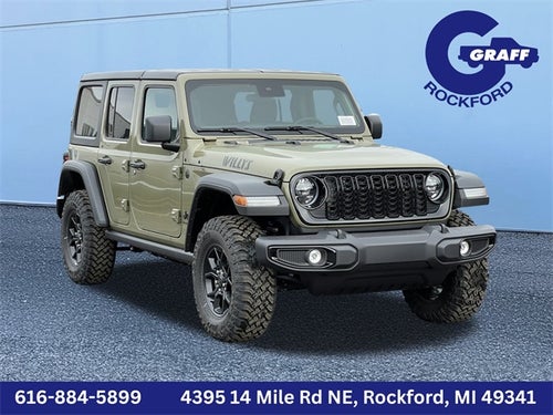 2025 Jeep Wrangler WRANGLER 4-DOOR WILLYS