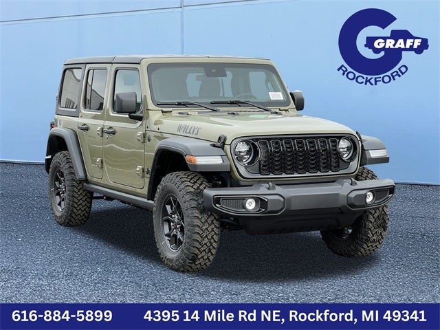 2025 Jeep Wrangler WRANGLER 4-DOOR WILLYS