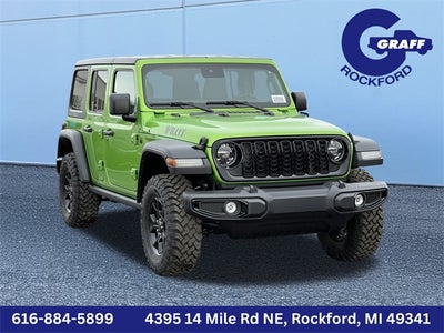 2025 Jeep Wrangler WRANGLER 4-DOOR WILLYS