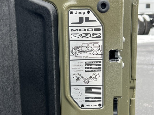 2026 Jeep Wrangler WRANGLER 4-DOOR MOAB 392