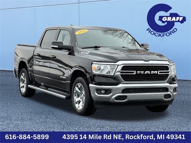 2021 RAM 1500 Big Horn Crew Cab 4x4 5'7' Box