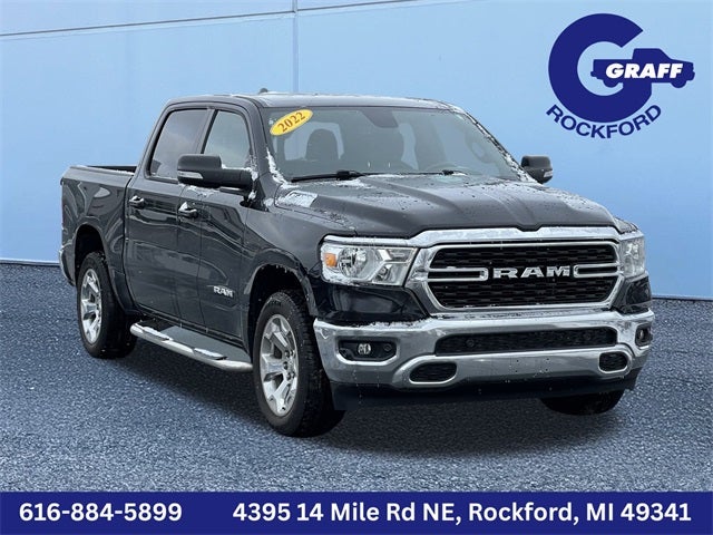 2022 RAM 1500 Big Horn Crew Cab 4x4 5'7' Box